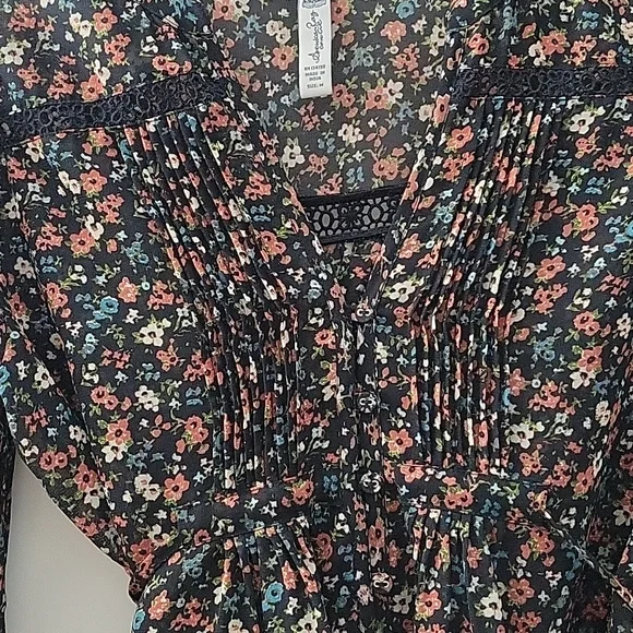 American Rag Tie Back Blouse - Picture 3 of 10